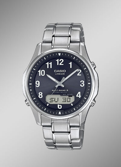 Casio Herrenuhr mit Titanbandgehäuse 