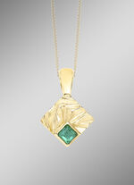 Edler Anh&auml;nger mit Smaragd 