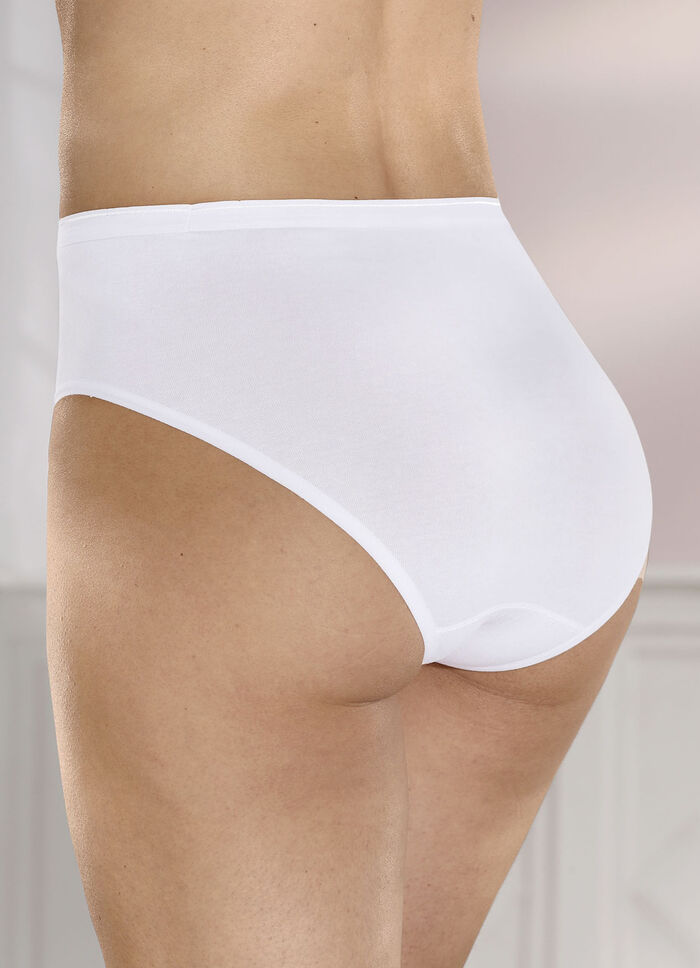 Comtessa Dreierpack Slips ohne Seitennähte WEISS