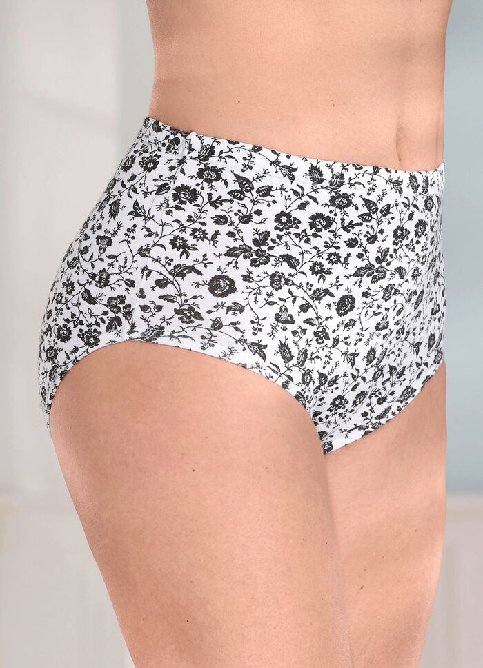 F&uuml;nferpack Slips mit Gummizug im Bund 