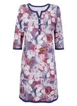 Nachthemd mit Modal und 3/4-langen Ärmeln 