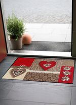 Fussmatte mit rutschhemmender Rückseite 