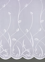 Lichtdurchl&auml;ssiger Vorhang mit Universalschienenband 