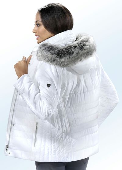 Jacke mit abnehmbarer Kapuze, , large