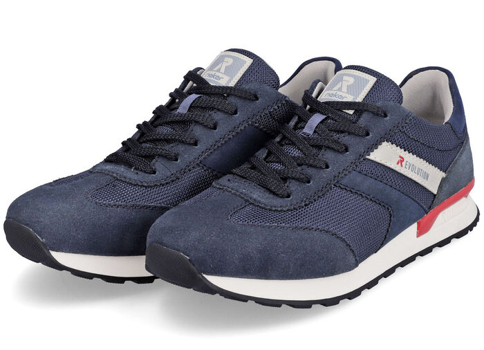 Rieker Sneaker im sportlichen Design MARINE-GRAU