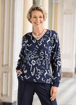 Pullover in Jacquard-Dessin 