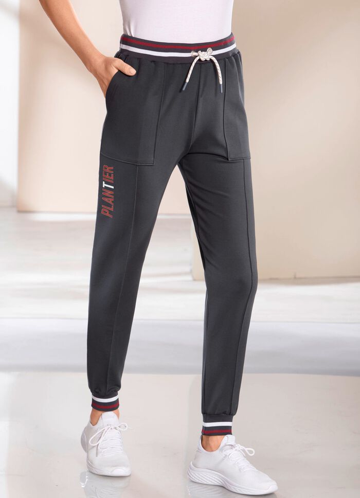 Freizeithose von «Plantier» DUNKELGRAU