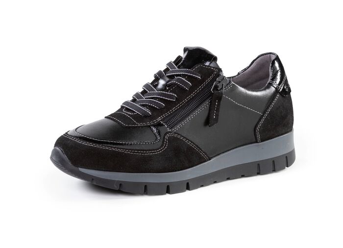 ELENA EDEN Sneaker mit r&uuml;ckw&auml;rtigem Nietenbesatz SCHWARZ