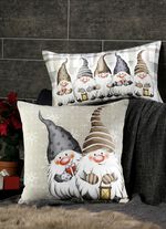 Kissenbezug Wichtel mit Reissverschluss 