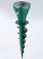 Maulwurfvertreiber mit Erdbohrer 