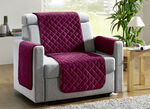 Sessel,- Couch,- und Armlehnschoner mit Bandeinfassung BORDEAUX
