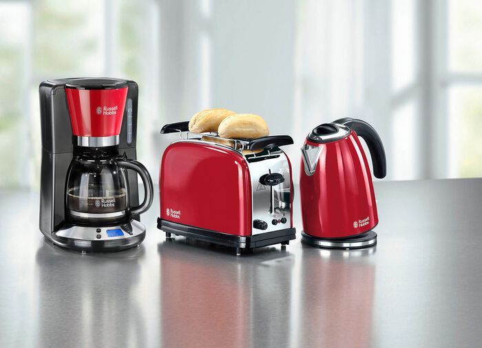 Fr&uuml;hst&uuml;cksserie aus hochwertigem lackiertem Edelstahl 