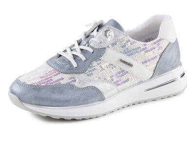 Sneaker mit schimmernden Pailletten 