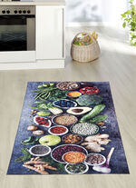 Küchenläufer und Teppiche mit rutschhemmender Rückseite 