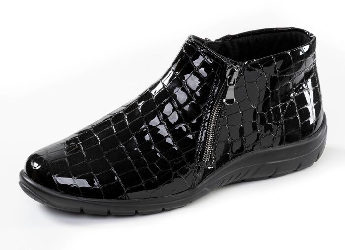 ELENA EDEN, bequeme Damen-Boots, Weite H, mit herausnehmbarem Fussbett 