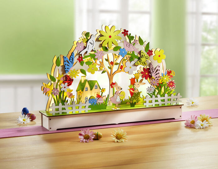 Beleuchteter LED-Lichterbogen 