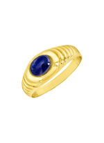 Damenring mit echt Safir 