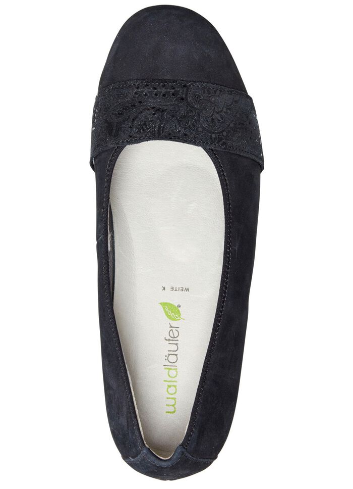 Waldl&auml;ufer, bequeme Damen-Pumps, Weite K, mit herausnehmbarem Fussbett 