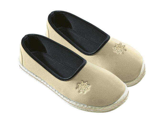 Bequeme und trendige Stretch-Ballerina BEIGE