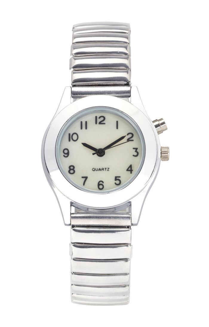 Armbanduhr mit Stretcharmband 