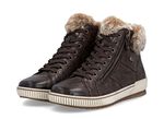 Remonte, gef&uuml;tterte Damen-Boots, Winterschuhe, Weite G, mit herausnehmbarem Fussbett DUNKELBRAUN