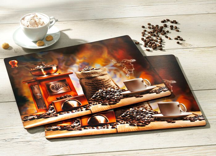 Platz-Set mit möbelschonender Unterseite, 2-teilig 