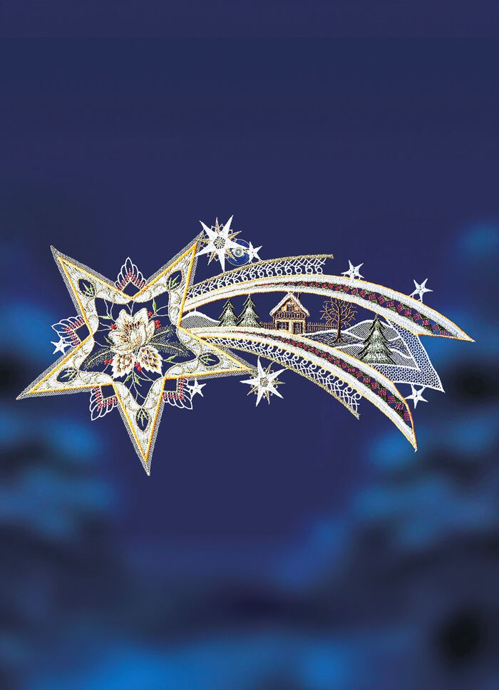 Fensterbild &laquo;Sternschnuppe&raquo; 