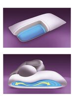 Komfort-Wasserkissen Set 2-teilig 