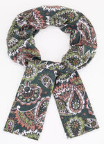 Schal mit Fantasieblüten-Dessin 