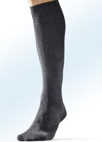 Viererpack Kniestrümpfe, uni 