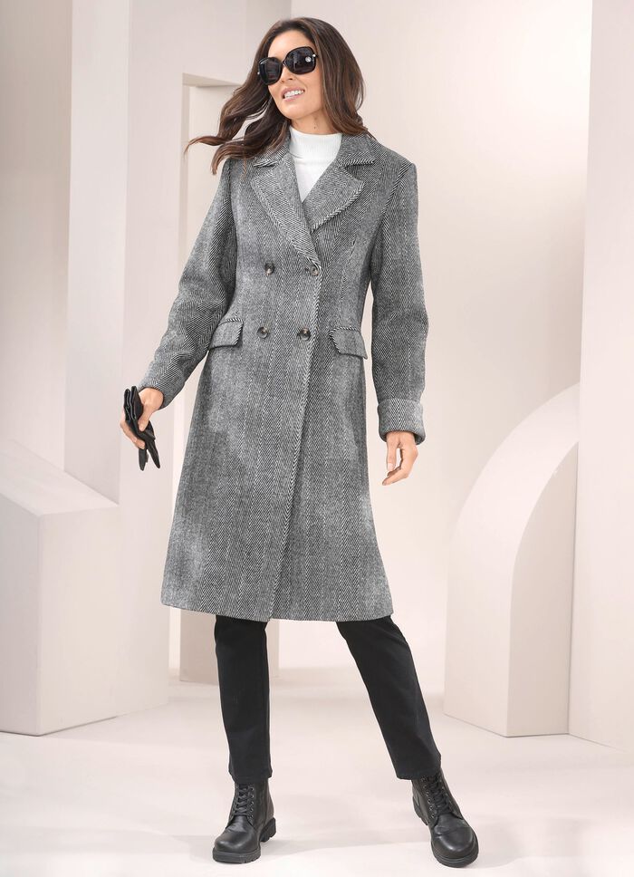 Mantel mit Pattentaschen 