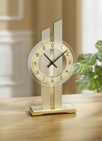 Tischuhr mit präzisem Quarzwerk 