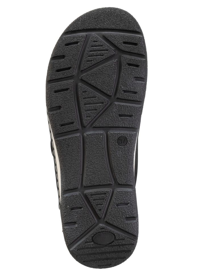 ELENA EDEN, bequeme Damen-Pantoletten, Weite H, mit herausnehmbarem Fussbett 