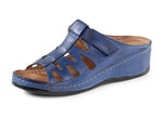 Gemini Pantolette aus teilweise schattiertem Rind-Nappaleder, 