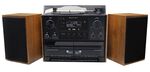 Nostalgie-Stereoanlage mit Fernbedienung 
