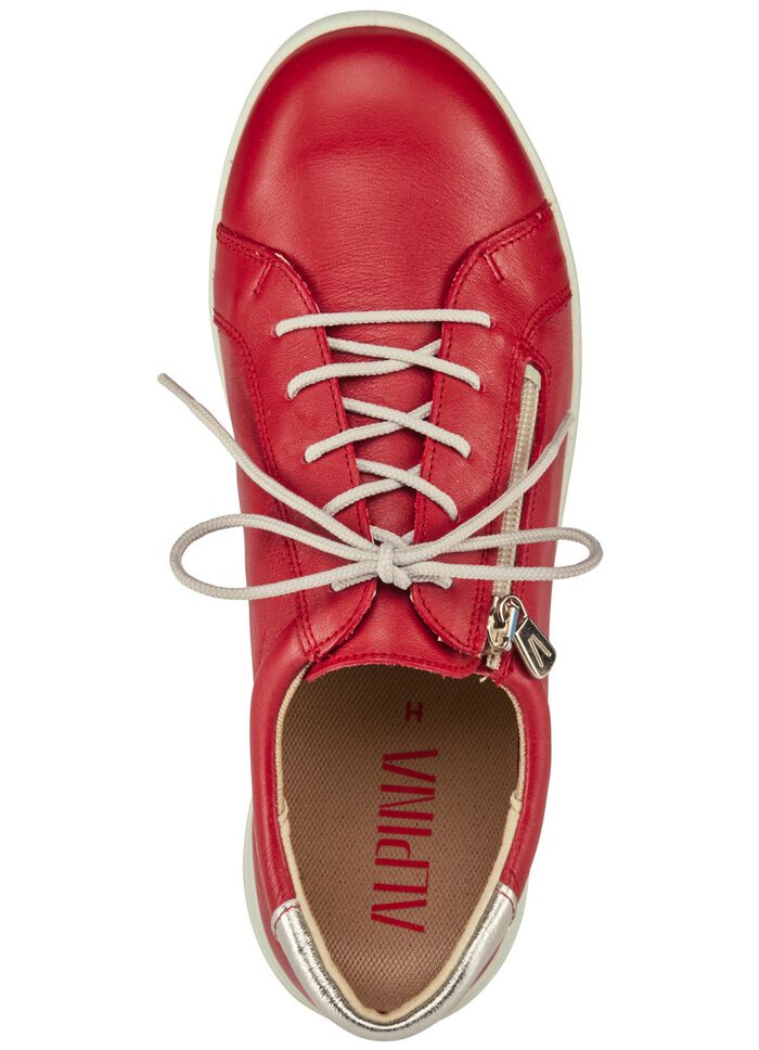 Schn&uuml;rschuh mit praktischem Seitenreissverschluss 