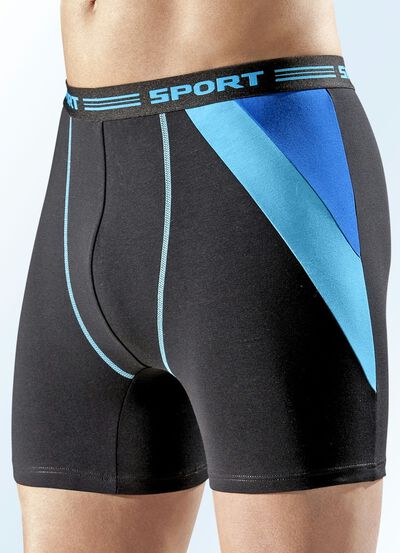 Viererpack Pants mit Eins&auml;tzen 