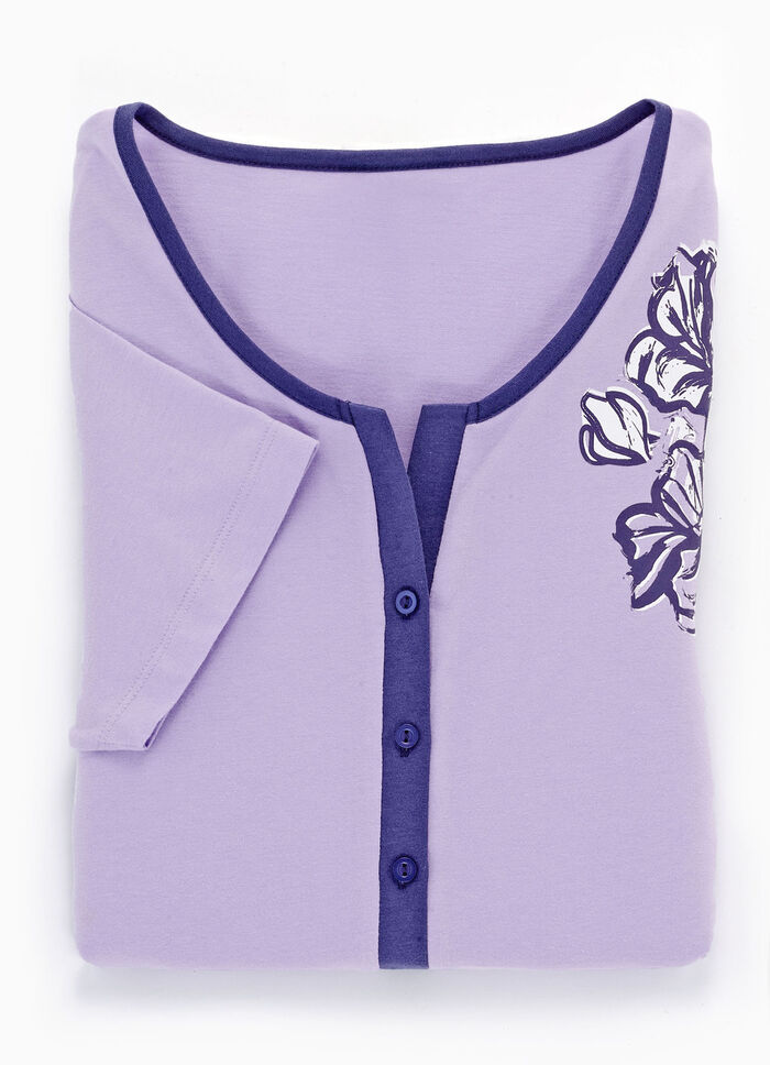 Zweierpack Nachthemden, k&uuml;rzer geschnitten  