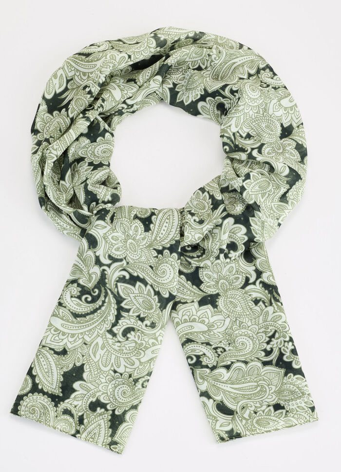 Schal mit Fantasiedessin 