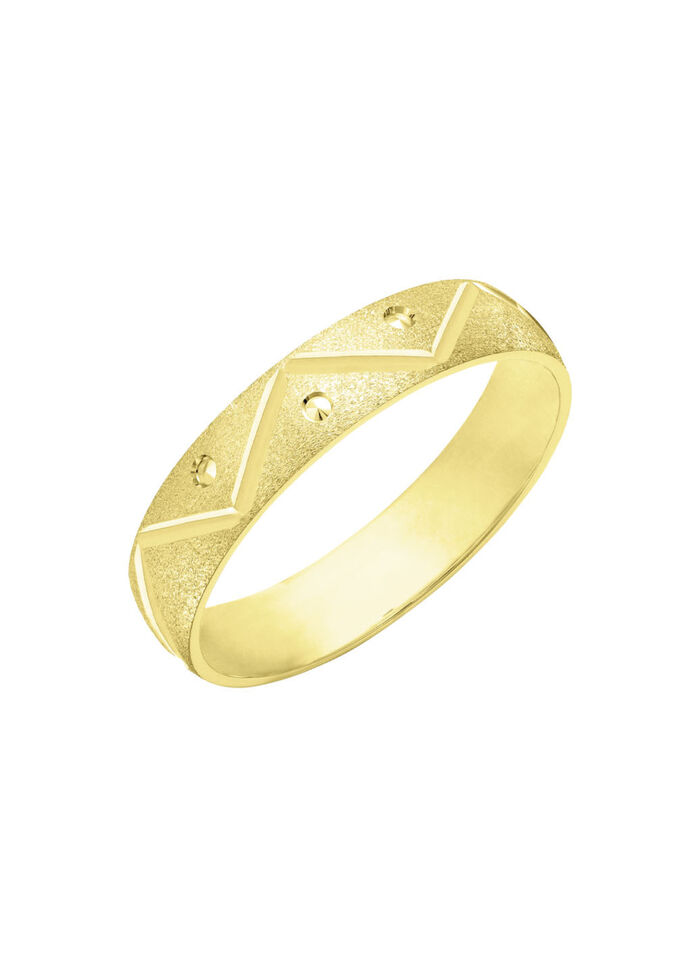 Eleganter Partnerring in vergoldetem Silber 925/- fein