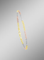 Elegante Garnitur in Tricolor, mit Karabiner 