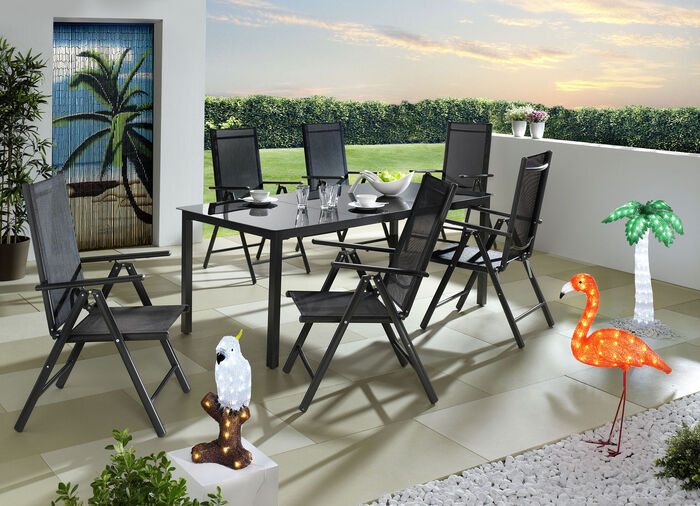 M&ouml;belserie Miami aus wetterbest&auml;ndigem Aluminium 