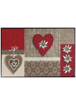 Fussmatte mit rutschhemmender Rückseite 