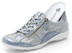 Remonte Sneaker mit bedruckten Besätzen HELLBLAU-SILBER