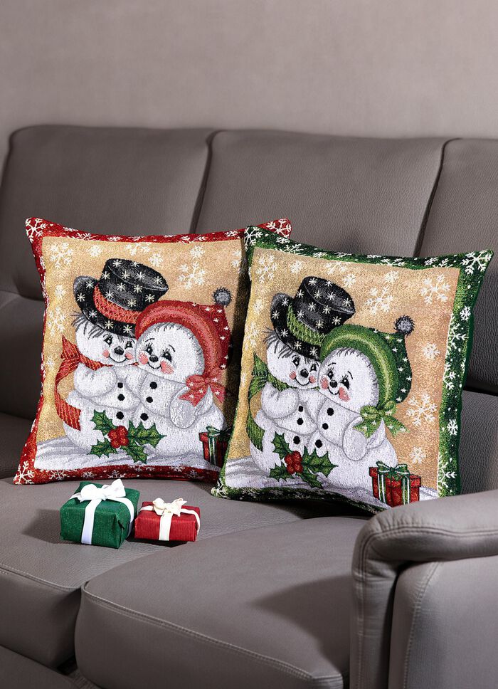 Kissenh&uuml;llen 2-er Set mit  Reissverschluss 