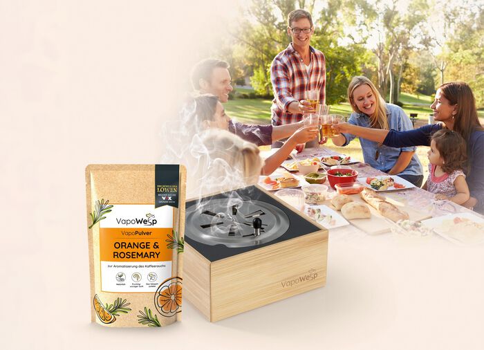 VapoWesp R&auml;ucherbox zum Fernhalten von Wespen 