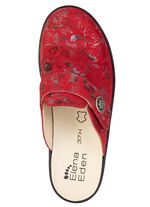 ELENA EDEN, klassiche Damen-Clogs, Weite H, mit herausnehmbarem Fussbett ROT
