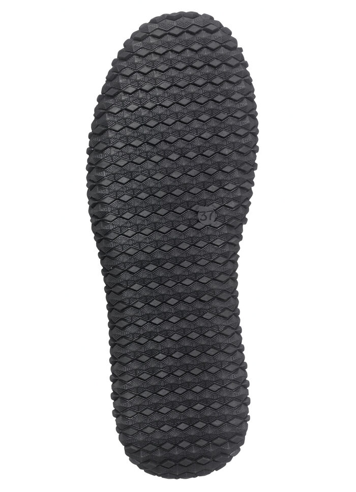 Schnürschuh im modischen Design BRAUN-BLAU