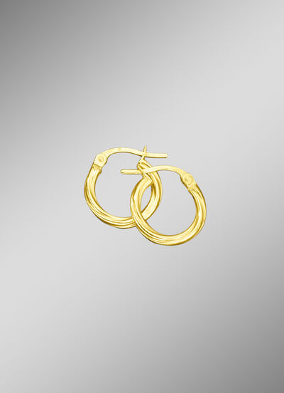 Creolen mit gedrehter Struktur 