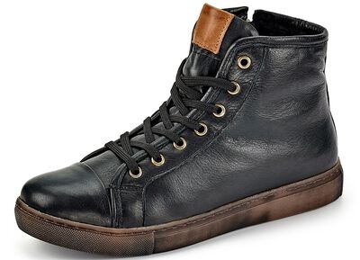 Andrea Conti, klassiche Damen-Stiefeletten, Winterschuhe, mit herausnehmbarem Fu&szlig;bett 